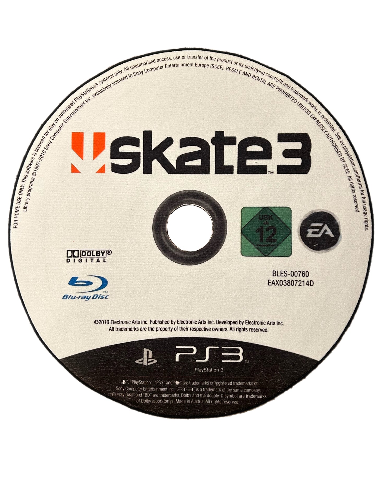 Skate 3 CD Rug